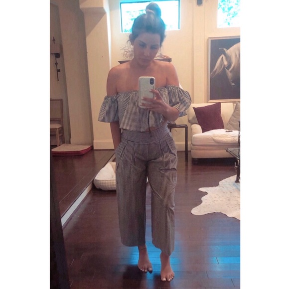 🆕 NWT Matching Set MISA Gingham Top & Bottom - Picture 8 of 8